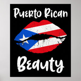 Affiche La beauté portoricaine