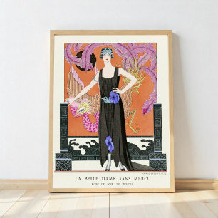 Affiche La Belle Dame sans Merci de George Barbier
