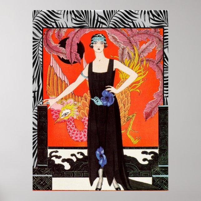 Affiche La Belle Dame Sans Merci - G Barbier (Devant)