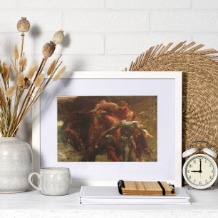 Affiche La Belle Dame sans Merci par Sir Frank Dicksee