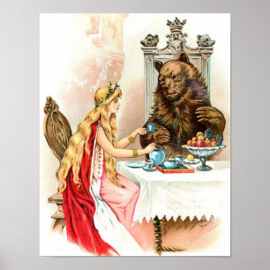 Affiche La Belle en rose et la Bête