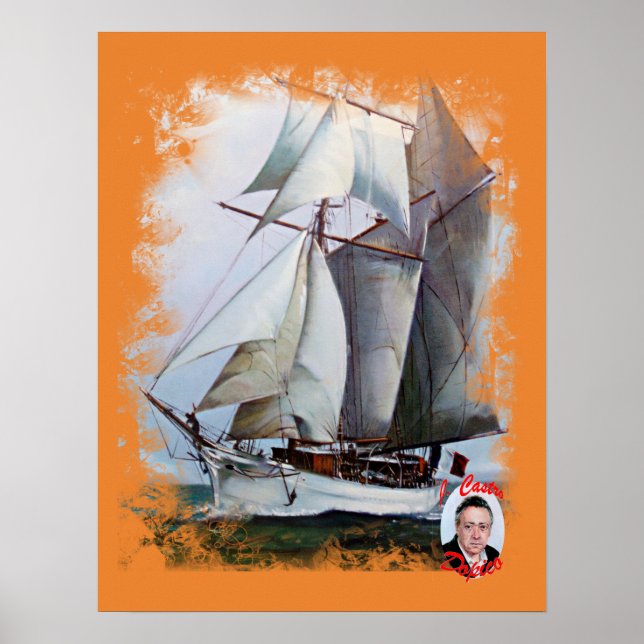 Affiche La Belle Poule (Devant)