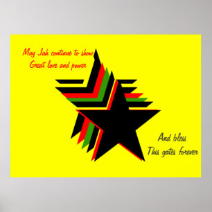 Affiche La bénédiction de Jah