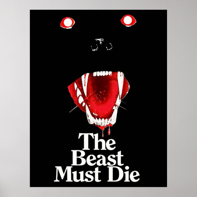 Affiche La bête doit mourir film (Devant)