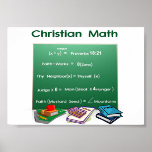 Affiche La Bible Math