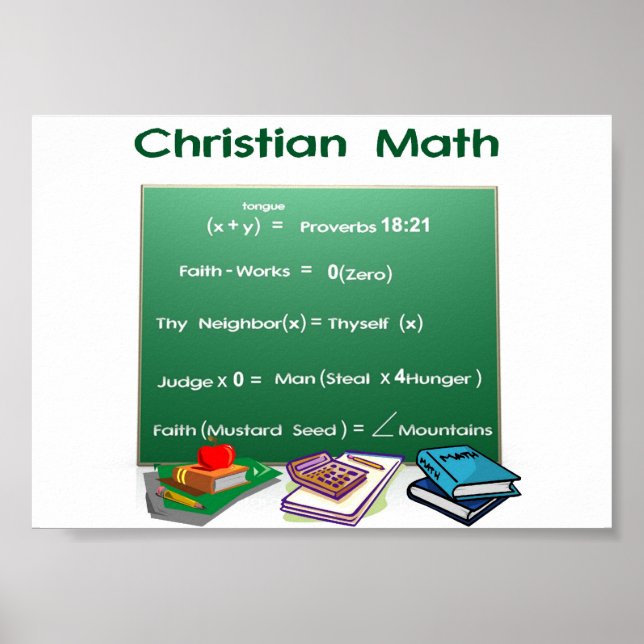 Affiche La Bible Math (Devant)