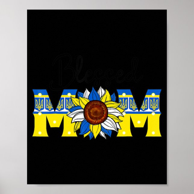 Affiche La bienheureuse Maman Ukraine : l'Ukraine au coeur (Devant)