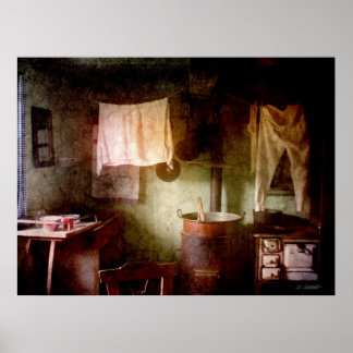 Affiche La blanchisserie