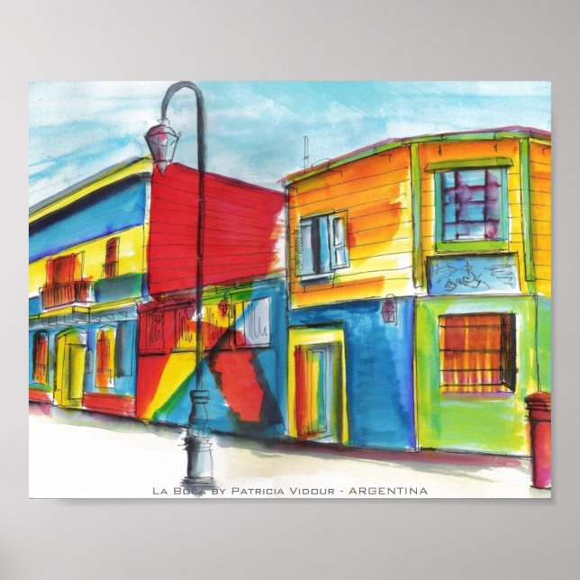 Affiche La Boca (Devant)