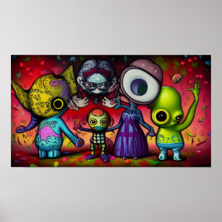 Affiche La boîte à jouets Ricaso Nightmare Series