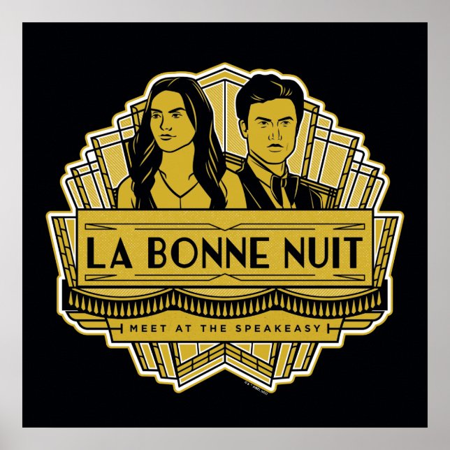 Affiche La Bonne Nuit - Rencontre À La Speakeasy (Devant)