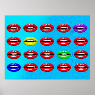 Affiche La Bouche
