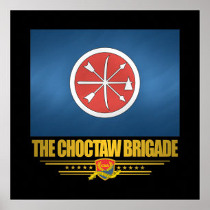 Affiche La brigade Choctaw