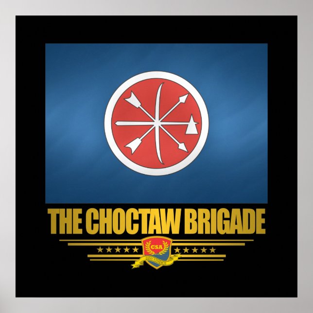 Affiche La brigade Choctaw (Devant)