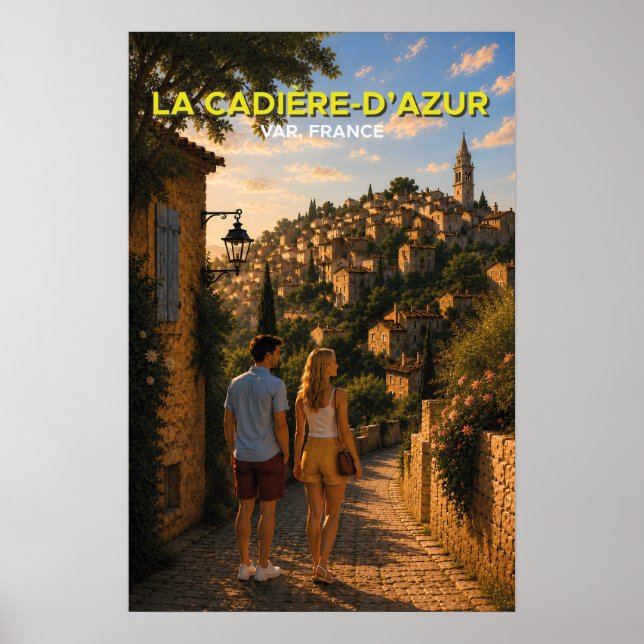 Affiche La Cadière-d'Azur (Devant)