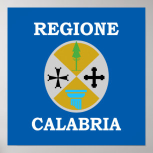 Affiche La Calabre, Italie