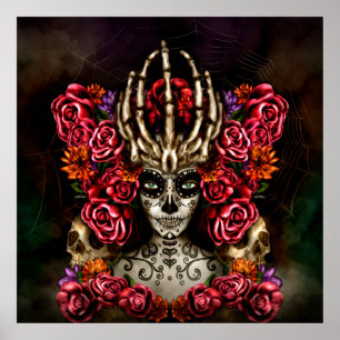 Affiche La Calavera Catrina