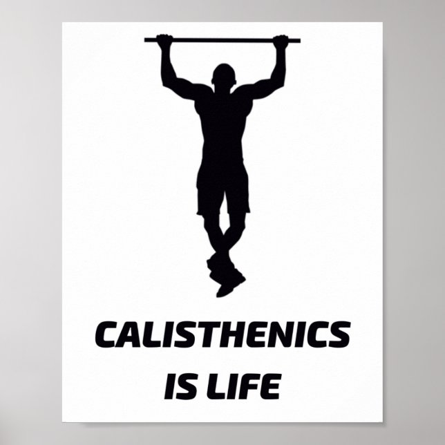 Affiche La calisthène est la vie (Devant)