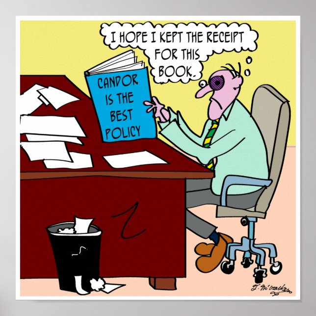 Affiche La candeur est-elle vraiment la meilleure politiqu (Devant)