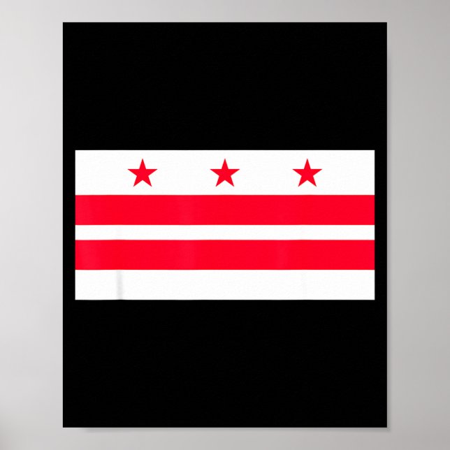 Affiche La capitale du pays, le district, Washington, Dc  (Devant)