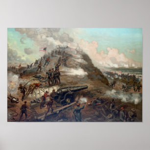 Affiche La Capture De Fort Fisher