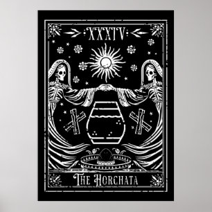 Affiche La carte de tarot Horchata