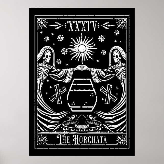 Affiche La carte de tarot Horchata (Devant)