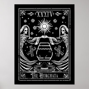 Affiche La carte de tarot Horchata