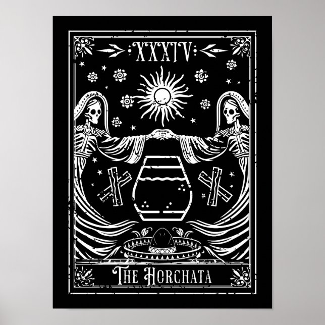 Affiche La carte de tarot Horchata (Devant)