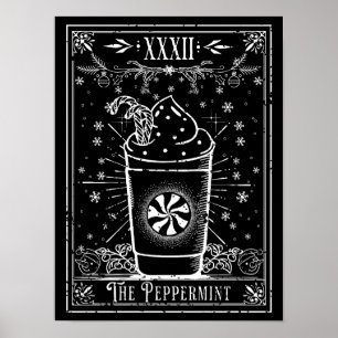 Affiche La carte de tarot Peppermint Latte