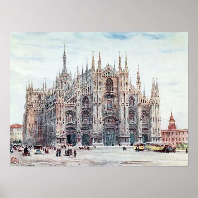 Affiche La Cathédrale de Milan (Devant)