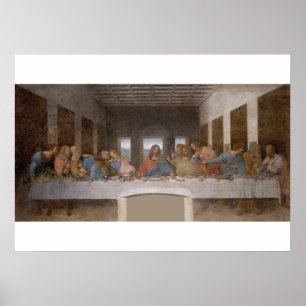 Affiche La Cène de Léonard de Vinci