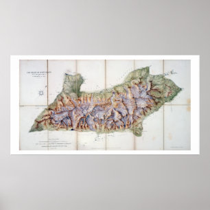 Affiche La chaîne de Mont Blanc, d'une enquête réelle