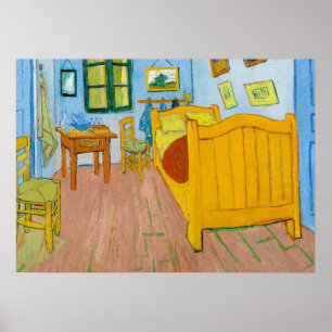 Affiche La chambre, 1888 par Vincent van Gogh