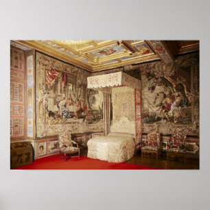 Affiche La chambre à coucher du roi