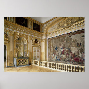 Affiche La chambre de nuit de Louis XIV