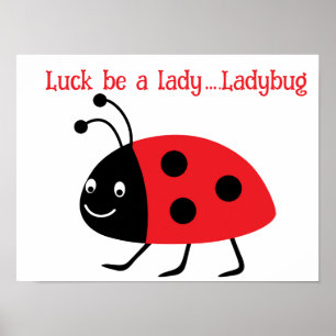 Affiche La chance est une dame...Ladybug