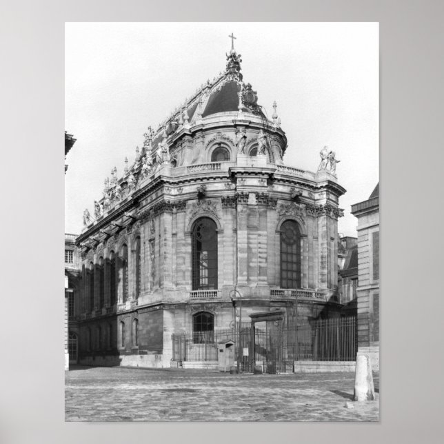 Affiche La Chapelle Royale, Château de Versailles (Devant)