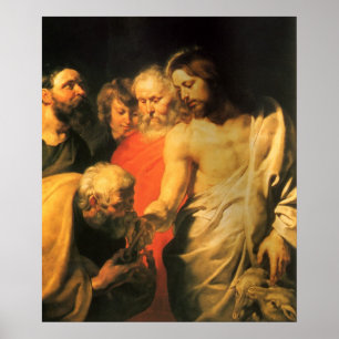 Affiche La charge du Christ à Peter par monsieur Peter