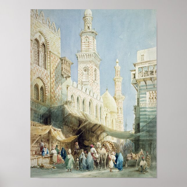 Affiche La charia El Gohargiyeh, Le Caire (Devant)