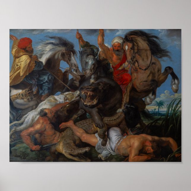 Affiche La chasse (Devant)