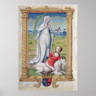 Affiche La Chasteté contre la luxure