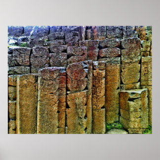 Affiche La Chaussée des Géants Irlande du Nord