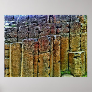 Affiche La chaussée Irlande du Nord du géant