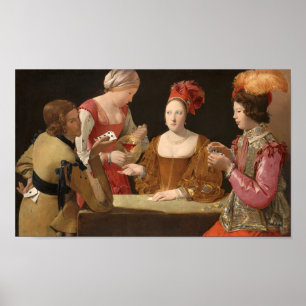 Affiche La Cheat avec l'As des Clubs, La Tour