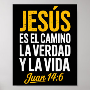 Affiche La Chemise De Jésus En Espagnol Chrétien Espagnol