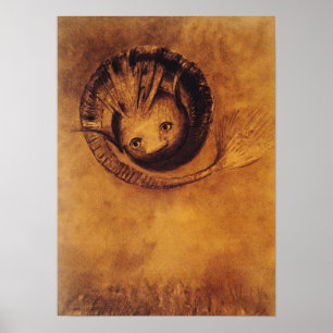 Affiche La Chimera [Chimäre] par le symboliste Odilon Redo