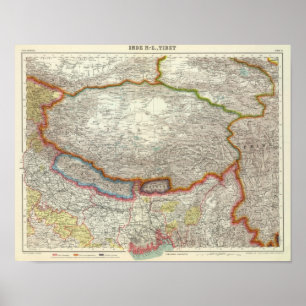 Affiche La Chine et le Thibet