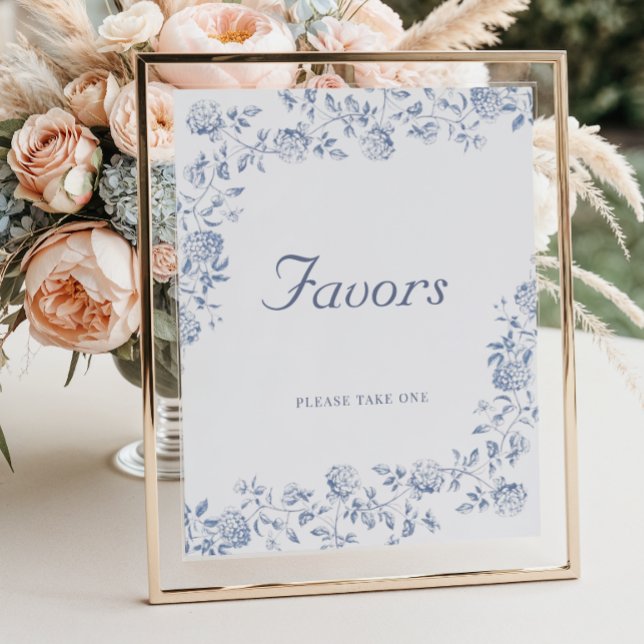 Affiche La Chinoiserie Fête des mariées florale favorise (Créateur téléchargé)