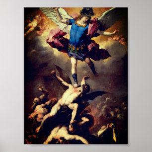 Affiche La chute des anges rebelles (Luca Giordano)